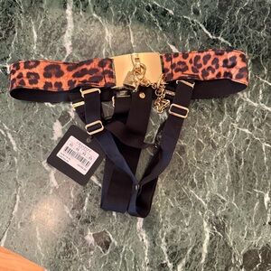 Honey Birdette Chastity Belt with Gold Accents